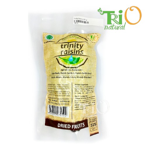 Jual Trio Natural Trinity Raisins 225 gram | Shopee Indonesia