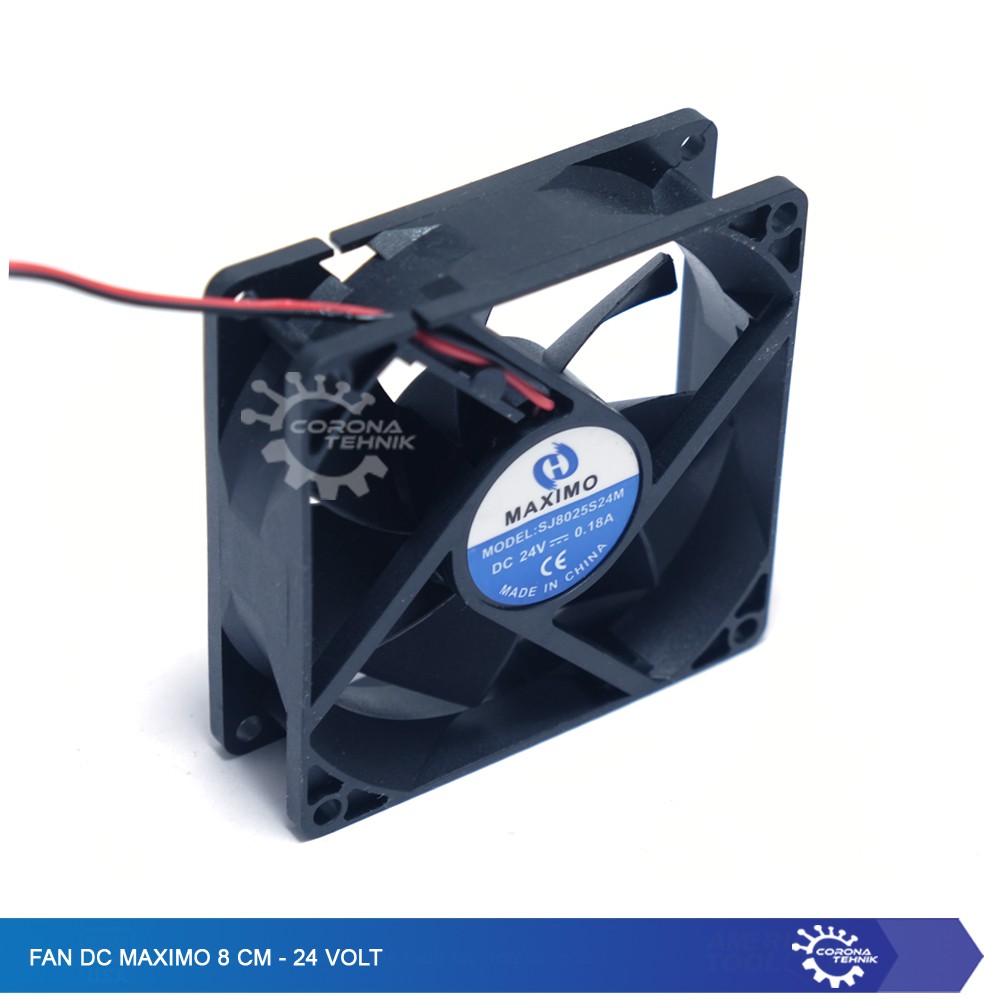 Jual Fan Dc Maximo 8cm - 24 Volt | Shopee Indonesia