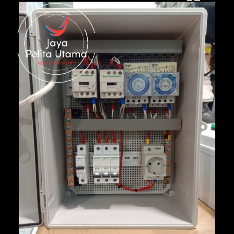 Jual Panel pompa / kolam renang 10a box plat besi | Shopee Indonesia