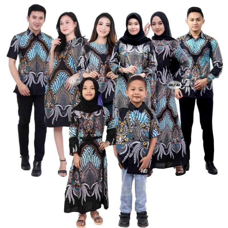 Jual Baju Batik Couple Keluarga Seragam Nikahan Batik Kondangan Baju