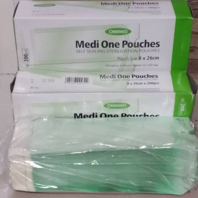Jual Medi One Pouches Self Sealing sterilization pouches / Steril Pouch ...