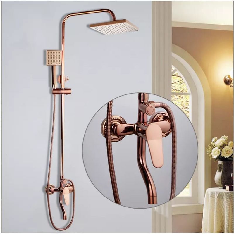 Jual Shower tiang stainless Rose gold / Shower tiang Rose gold ...