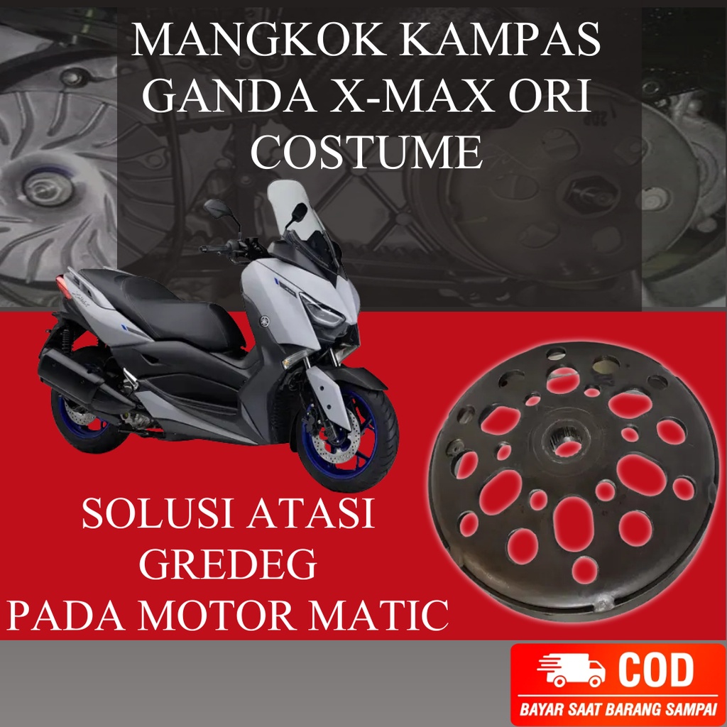 Jual Mangkok Kampas Ganda X-max Custom Kampas ganda YAMAHA Matik Gredek ...