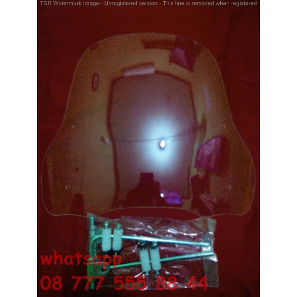 Jual Windshield Winsil Penahan Angin Honda Revo Supra Blade Vario Beat ...