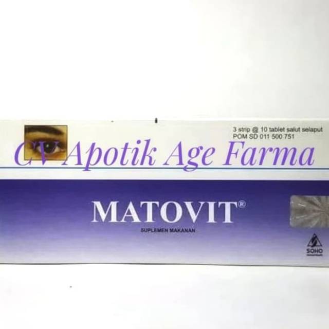 Jual Matovit tablet isi 30 | Shopee Indonesia
