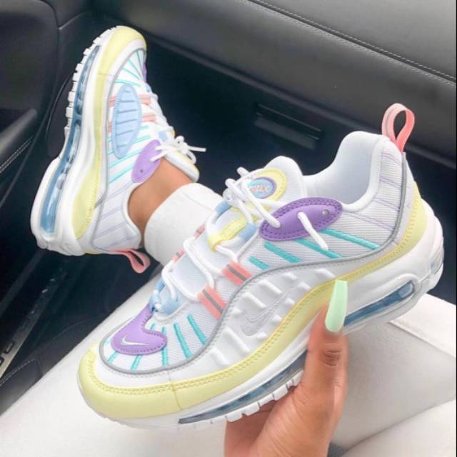 Jual SEPATU NIKE AIRMAX 98 EASTER PASTEL YELLOW LILAC Shopee Indonesia