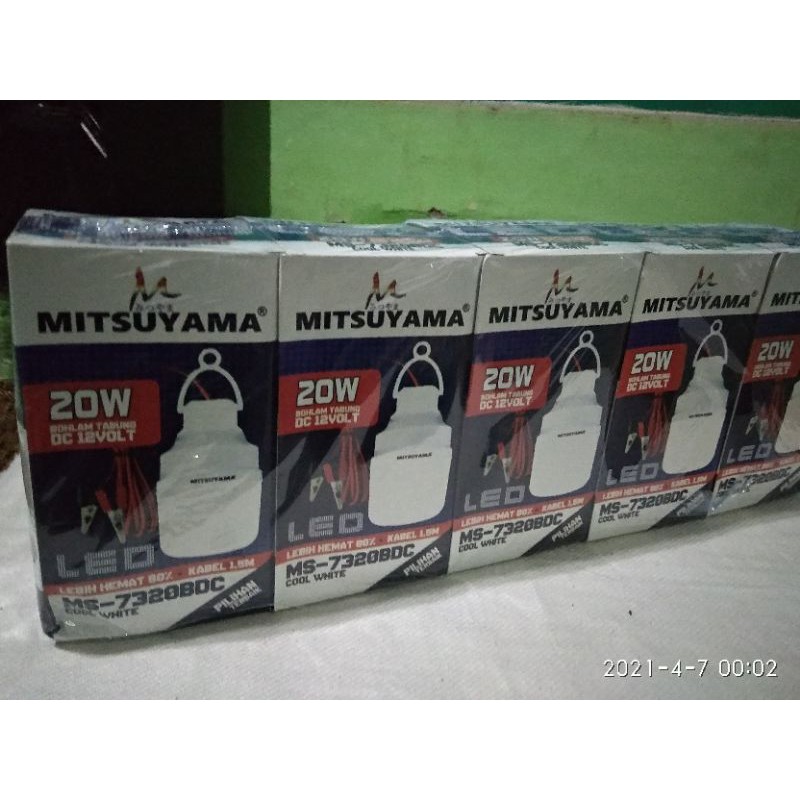 Jual Bohlam LED DC 20 watt | Shopee Indonesia
