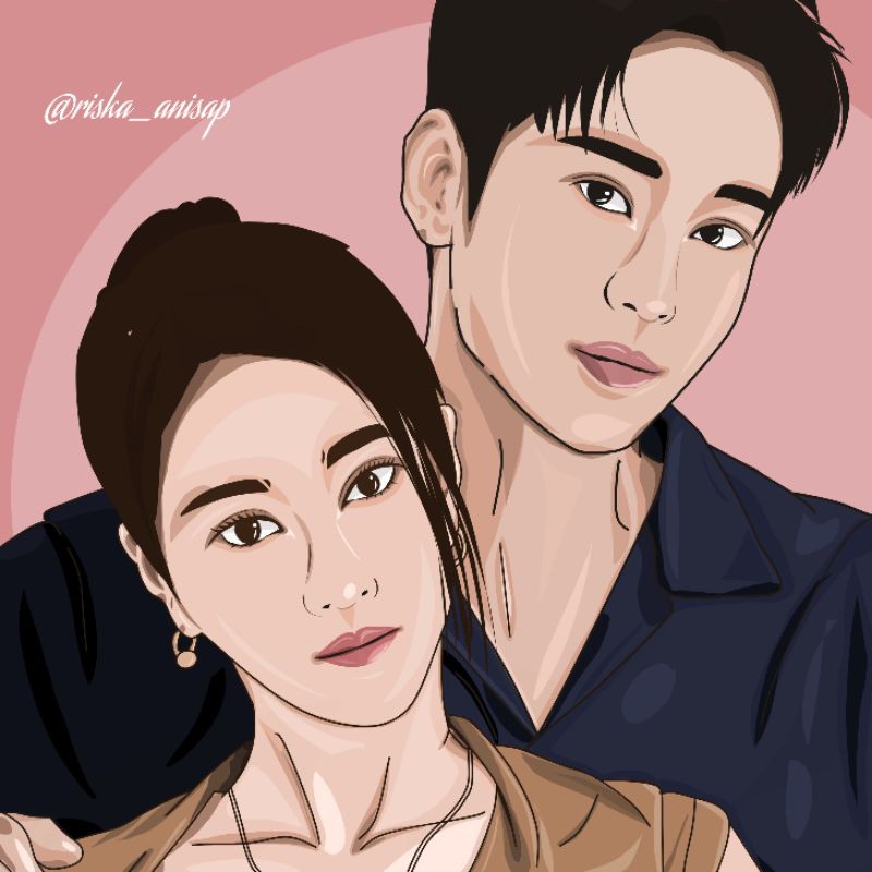 Jual Desain Vector Wajah/Vector Potrait Sebahu [SOFTFILE] | Shopee ...