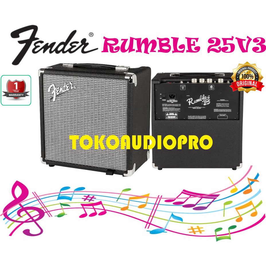 Fender Rumble 25 (V3) « Ampli basse, combo