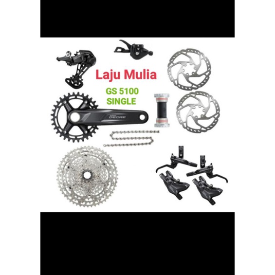 m6100 groupset price