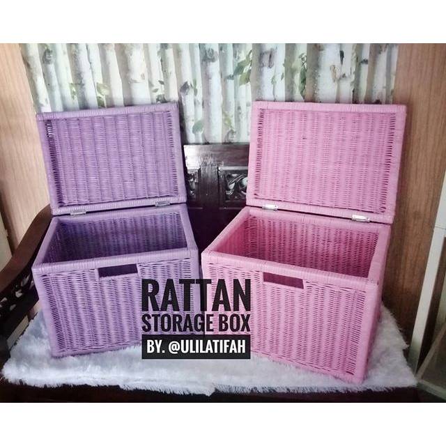 Jual Rattan Storage Box | Shopee Indonesia