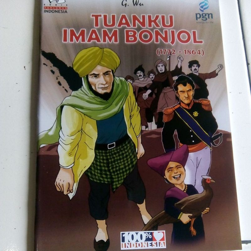 Jual Buku Komik Tuanku Imam Bonjol 1772 1864 Shopee Indonesia