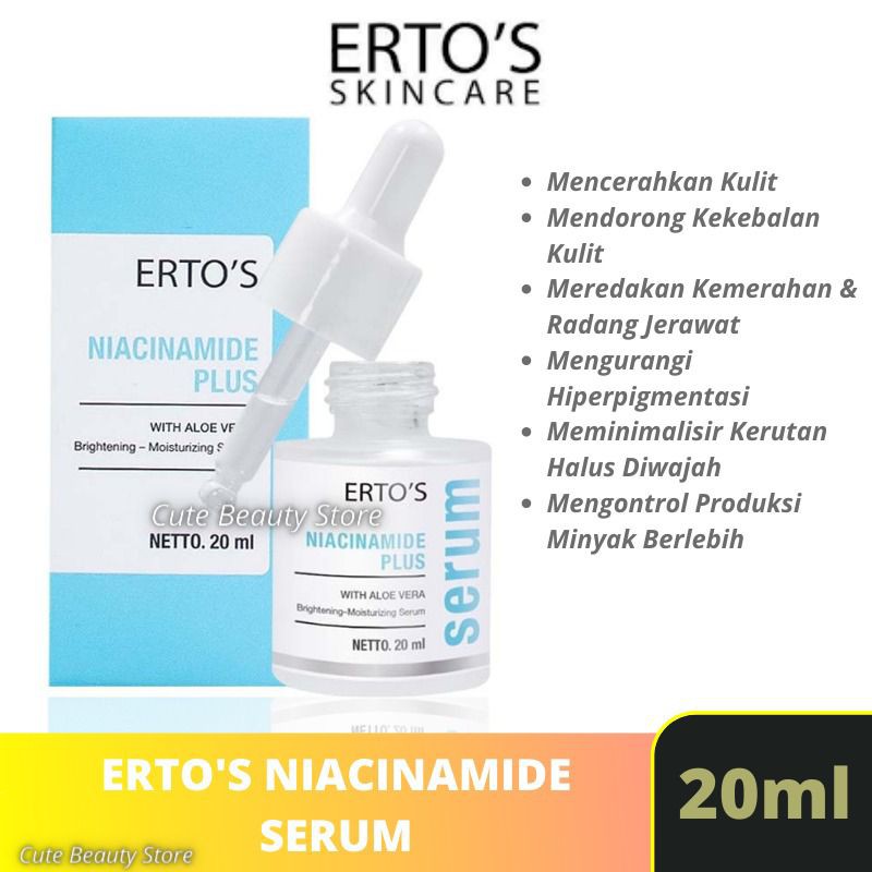 Jual Ertos Niacinamide Plus Serum With Aloe Vera Brightening