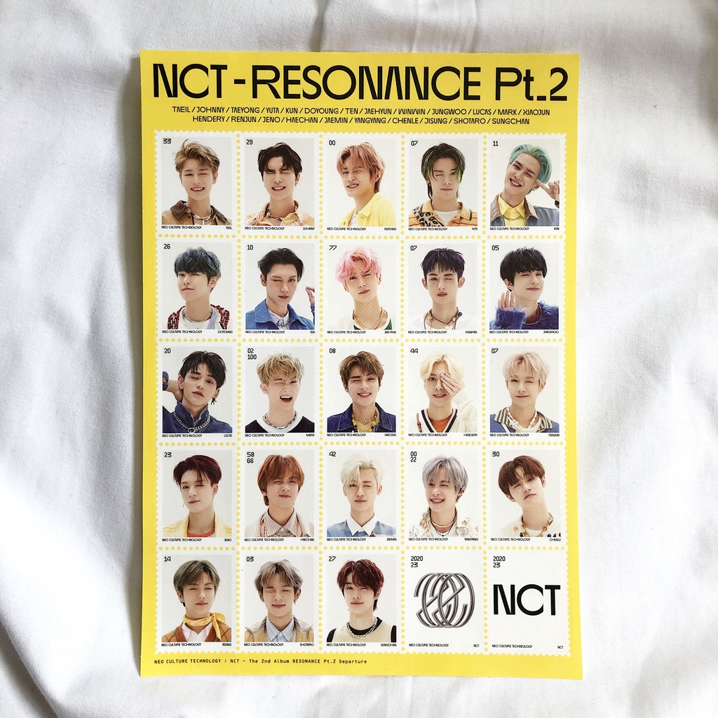 Jual NCT 2020 - Resonance Part 2 STICKER ONLY | Shopee Indonesia