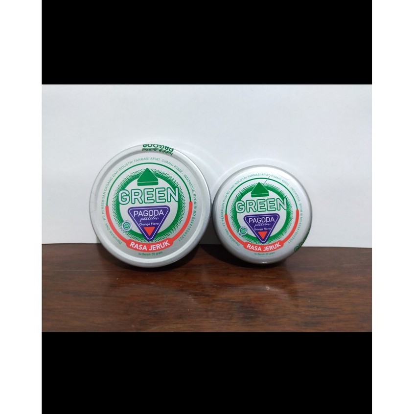 Jual Permen Pagoda Green Rasa Jeruk dan Jambu | Shopee Indonesia