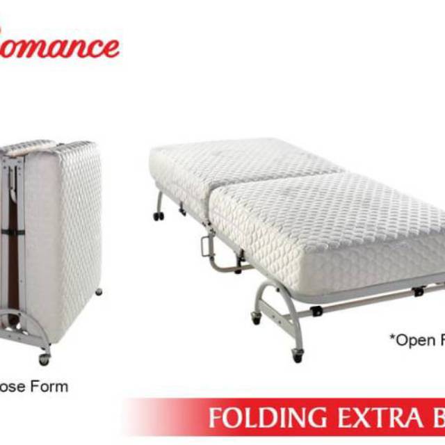 Jual FOLDING BED EXTRA BED ROMANCE RANJANG LIPAT ROMANCE SPRING BED
