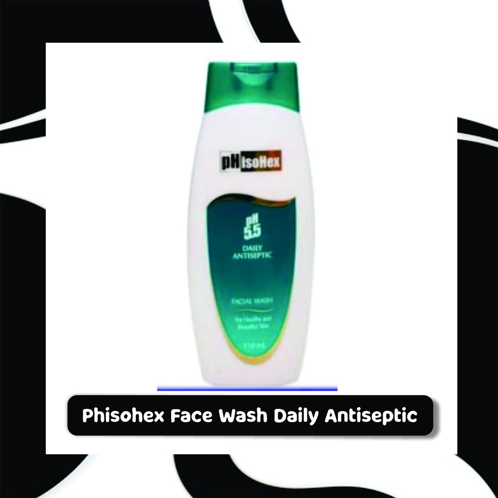 Jual Phisohex Face Wash Daily Antiseptic 110 ML Shopee Indonesia