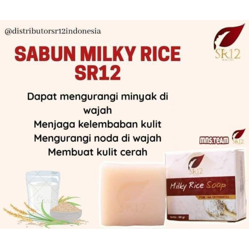 Jual Milky rice soap sr12/sabun beras susu Shopee Indonesia