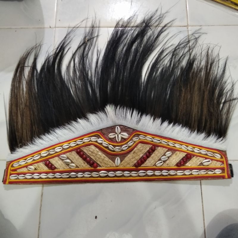 Jual Aksesoris Etnik Topi Adat Ikat Kepala Mahkota Papua | Shopee Indonesia