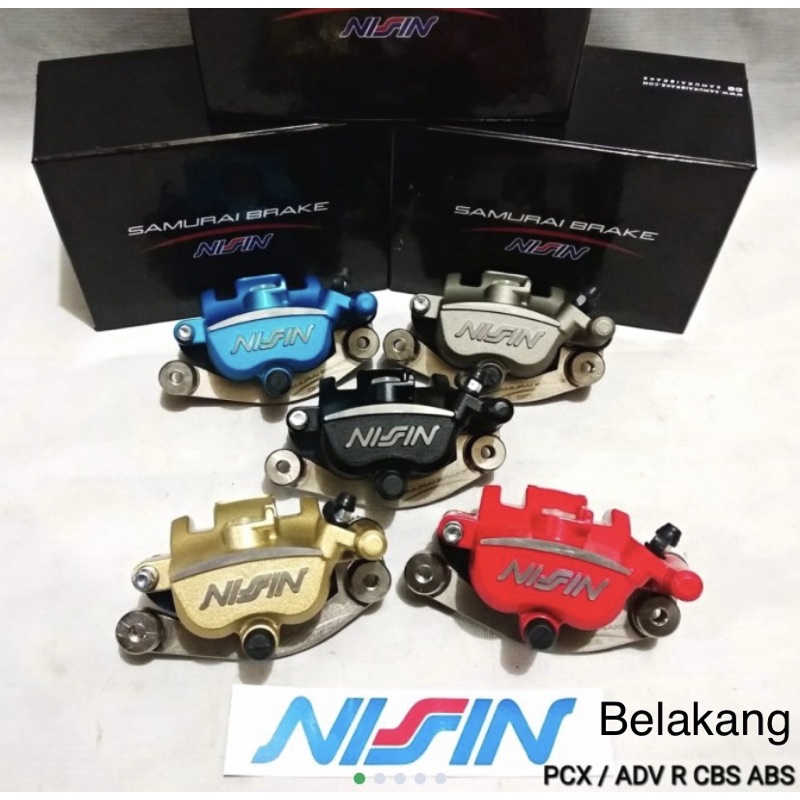 Jual Kaliper Belakang Nissin Samurai PCX / ADV 2 Piston | Shopee Indonesia