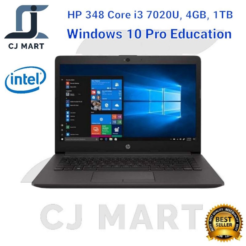 7th Generation Hp Intel Core I3 7020u Intel Core I3-7020u (7th Gen