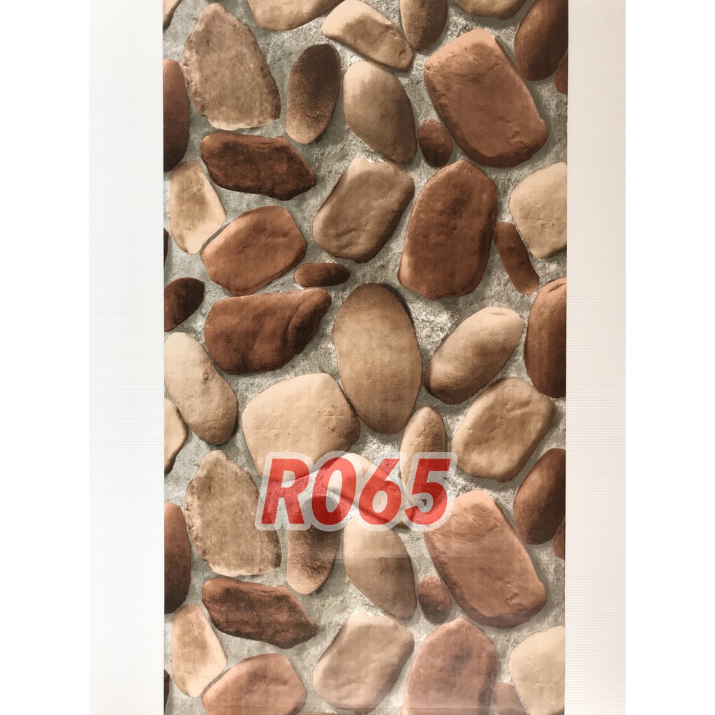 Jual R065LS Wallpaper Sticker Motif Batu - Wallpaper Dinding | Shopee ...