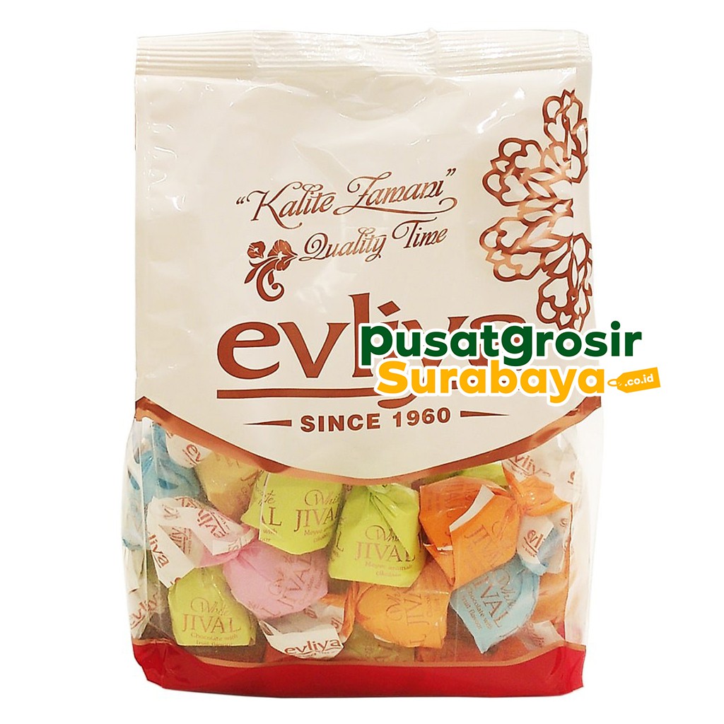 Jual Coklat Evliya Jival White 500 gr//Coklat Turki//Coklat Impor ...