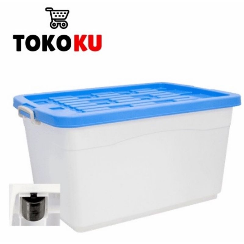 Jual SIERRA CONTAINER 280 LITER RODA GREEN LEAF BOX 7886/CONTAINER ...