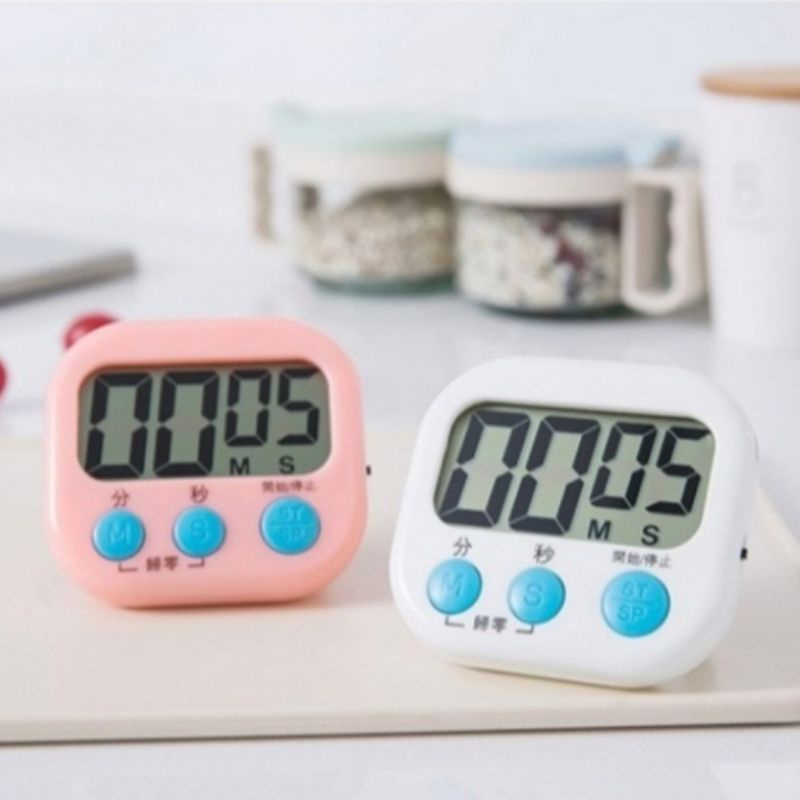 Jual Timer Kichen Digital | Alarm Masak Dapur LCD | Cooking Stopwatch ...