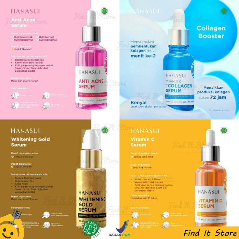 Jual SERUM HANASUI ORIGINAL | Shopee Indonesia