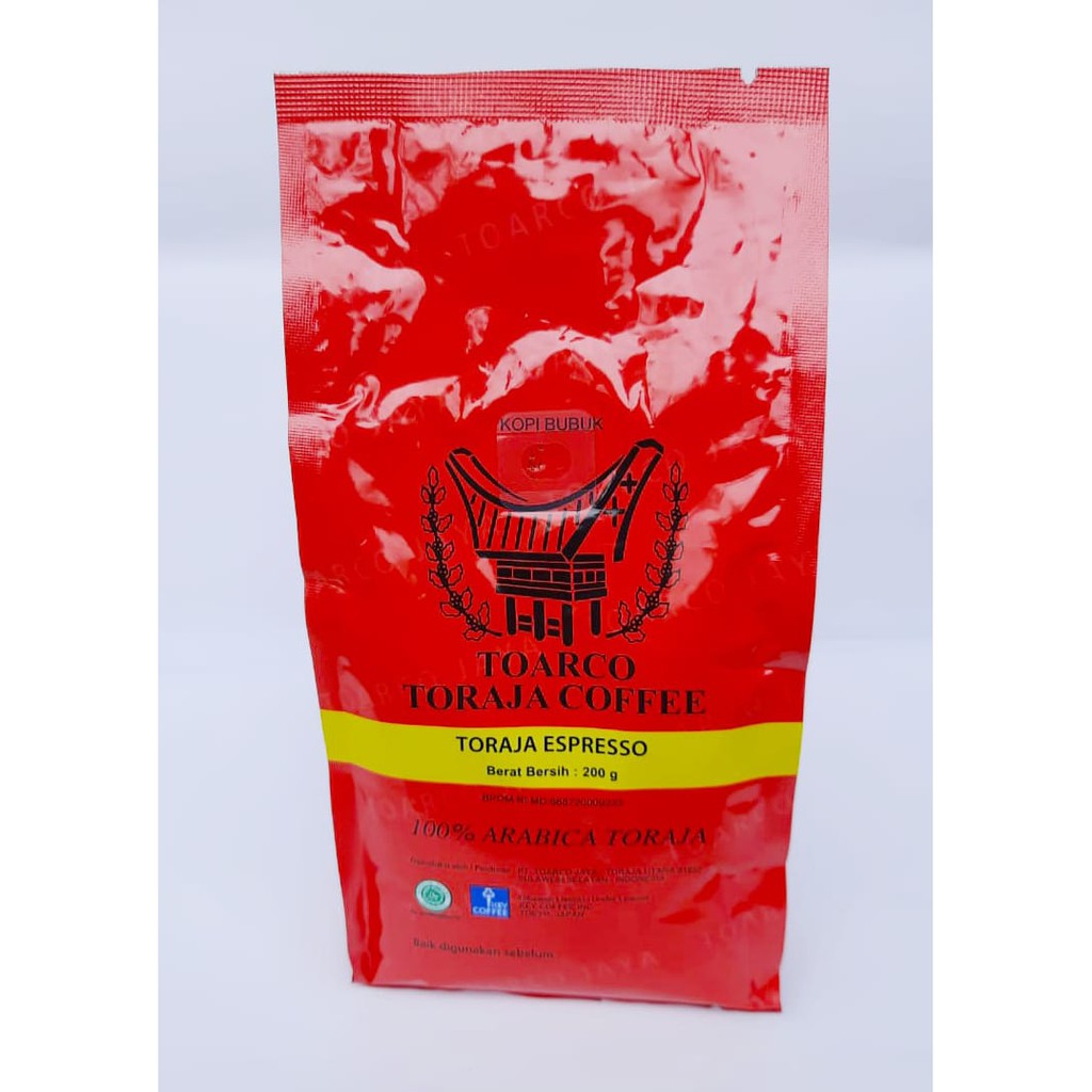 Jual Toarco Toraja Espresso 200gr Powder | Shopee Indonesia