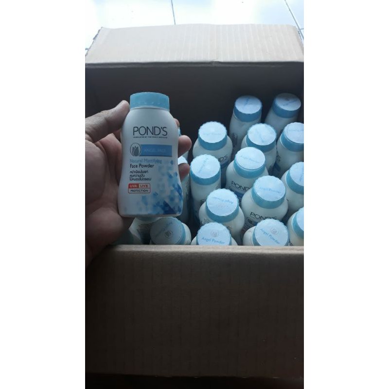 Jual BB Magic Powder, Angel Face Natural Mattifying warna biru | Shopee ...