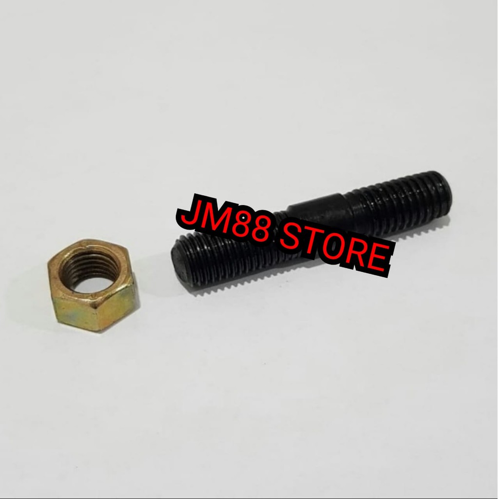 Jual Baut Tanam Stud X M Mm Mur X Shopee Indonesia