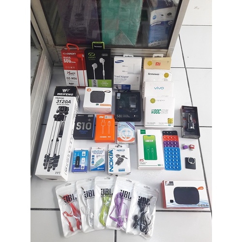 Jual Paket Set Lengkap Konter / Counter Acc Aksesoris Handphone (Varian ...