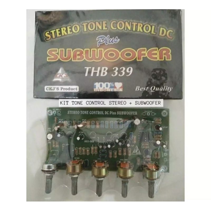 Jual Kit Tone Control Stereo DC Plus Subwofer | Shopee Indonesia