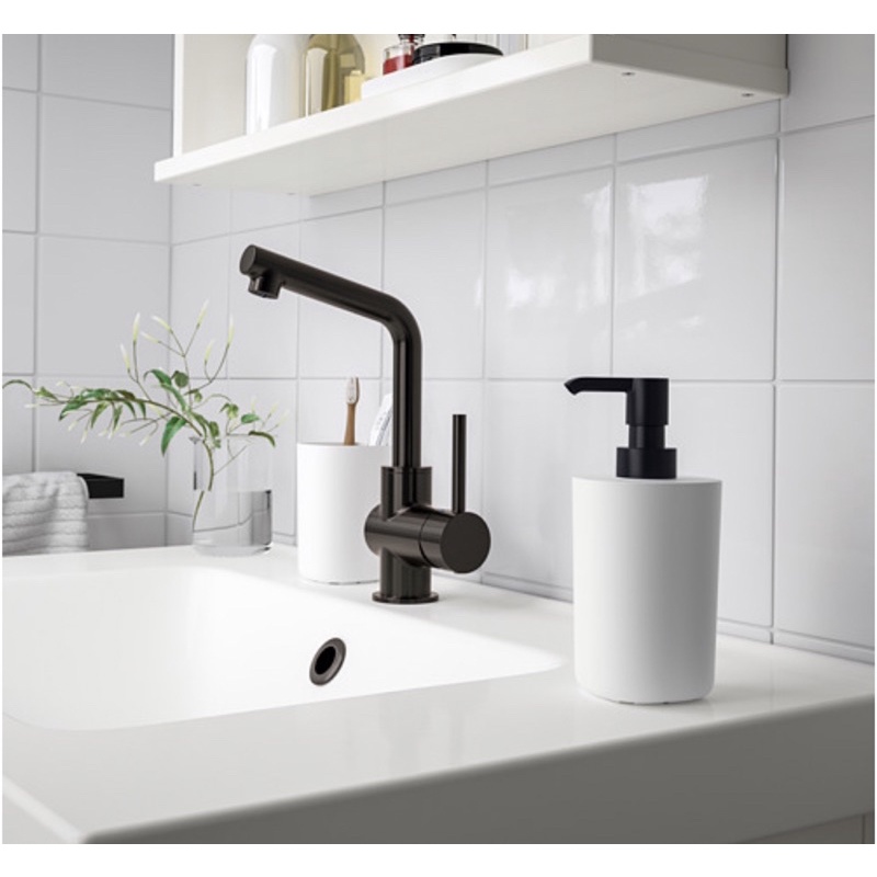 Jual IKEA Storavan Perlengkapan Mandi 3 Set Putih / Tempat Wadah Sabun ...