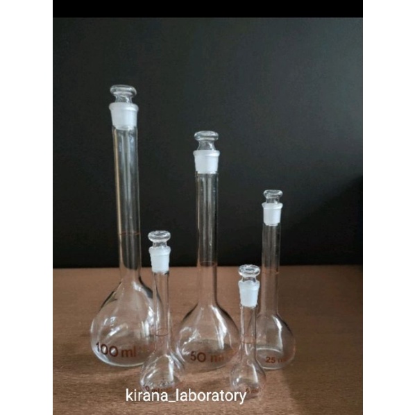 Jual Labu Ukur 5ml - Volumetric Flask 5ml Pyrex Class A | Shopee Indonesia