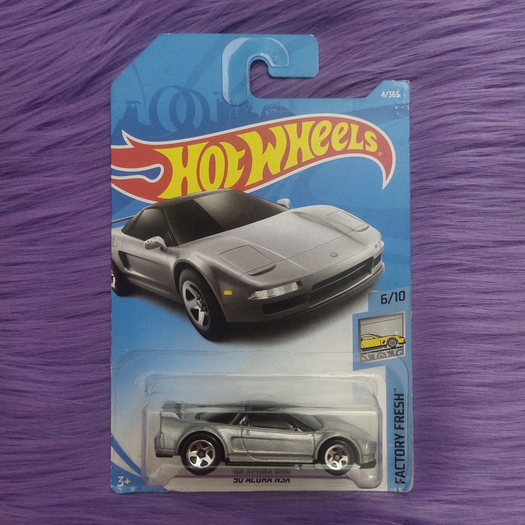 Hot wheels 90 2025 acura nsx silver