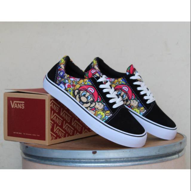Vans mario bros original sales