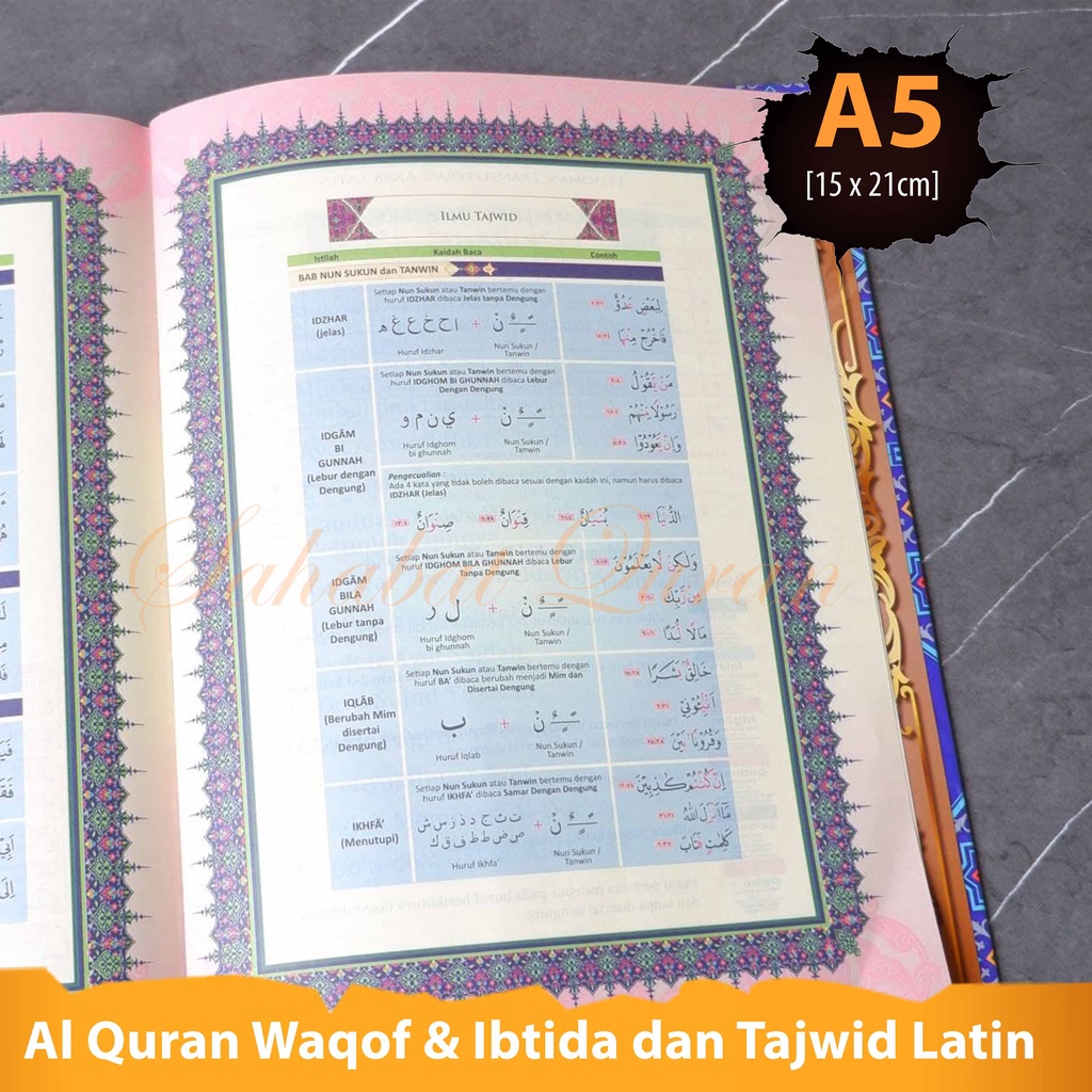 Jual COD Al Quran Al Amin A5 Non Terjemah Tajwid Latin dan Waqof ...