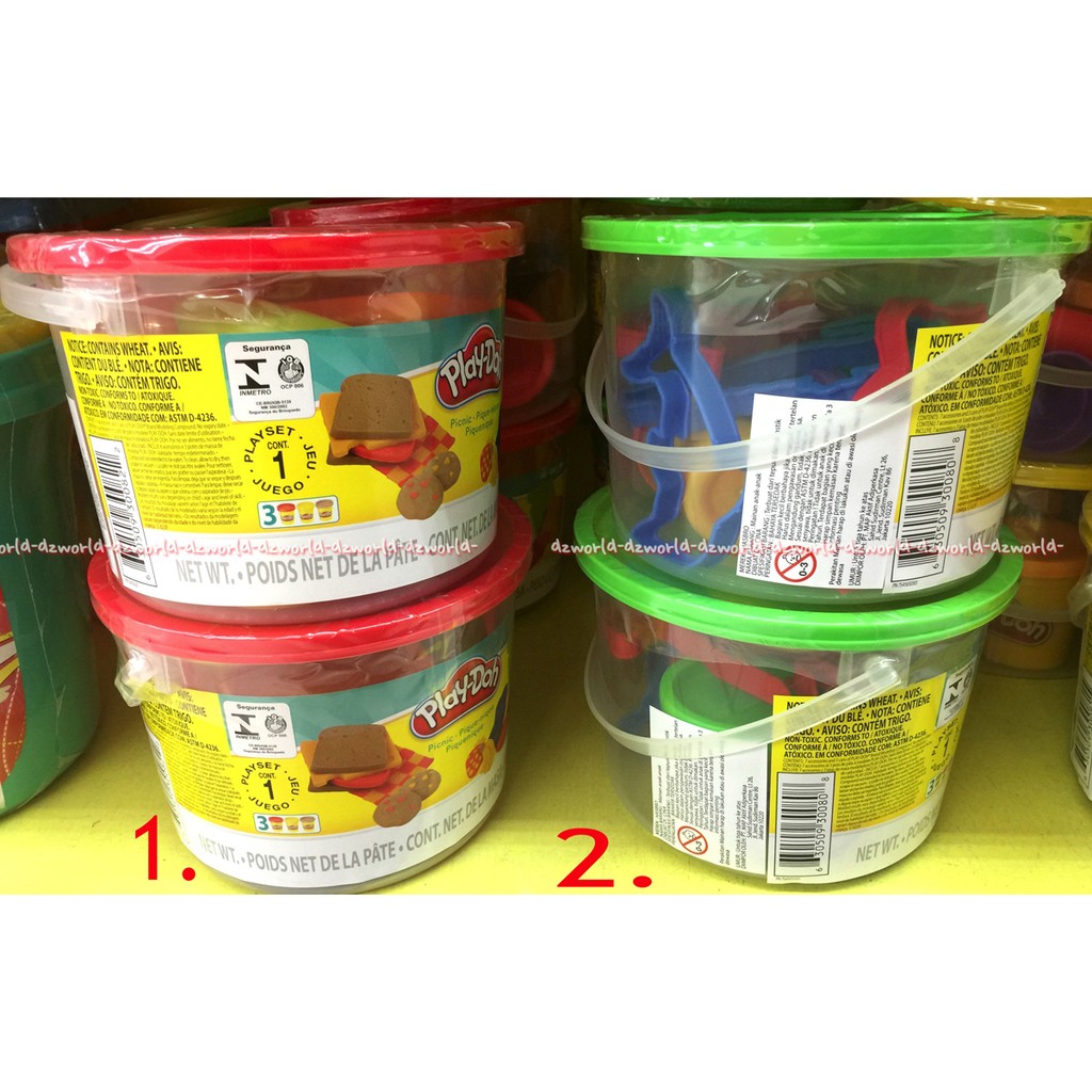 Jual Play Doh Animal Activities Bucket Playdoh Keranjang Original Playdoh Shopee Indonesia