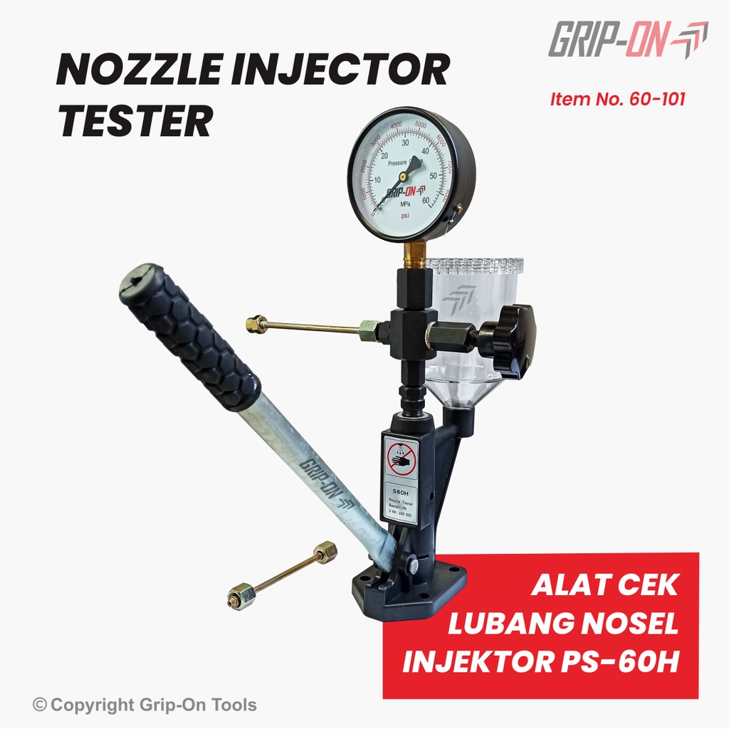 Jual Grip-On Nozzle Injector Tester Ps-60H Alat Uji Test Injektor Nosel ...
