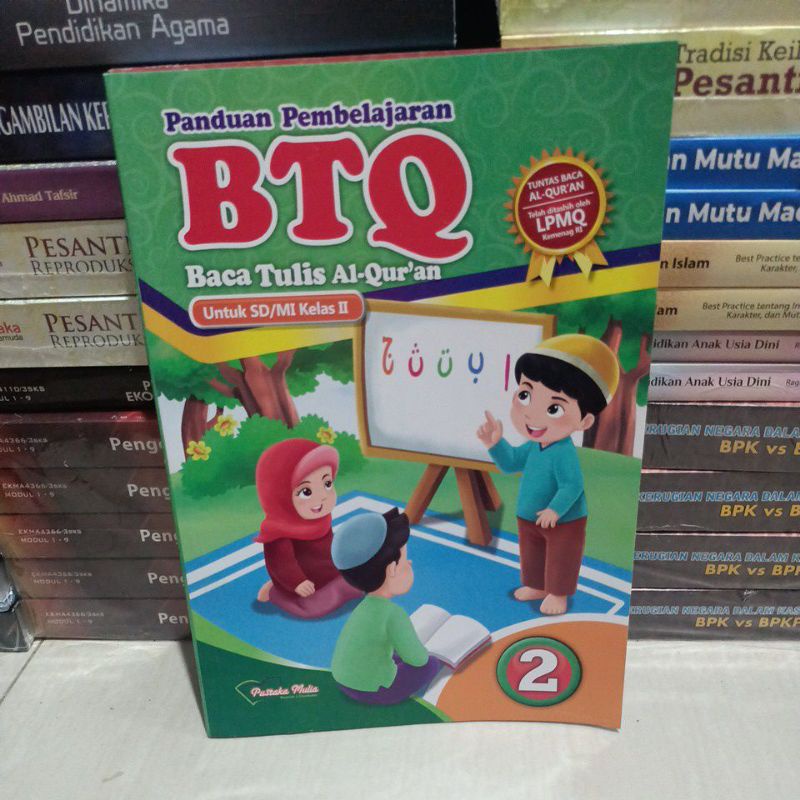 Jual Panduan Pembelajaran Btq Baca Tulis Al Quran Kelas 2 Shopee