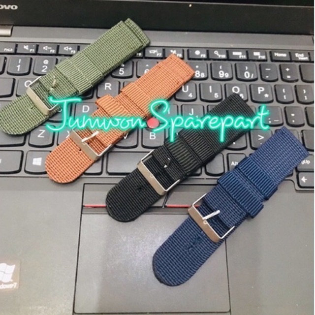 Jual Strap Tali Jam Tangan Kanvas Termurah dan Berkualitas Tali Jam