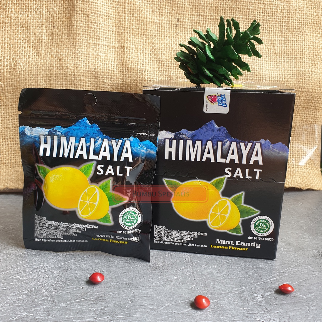 Jual Himalaya Salt Lemon Candy 1pc / Permen Mint Himalayan di Seller Toko  Berkah Sembako - Glodok, Kota Jakarta Barat