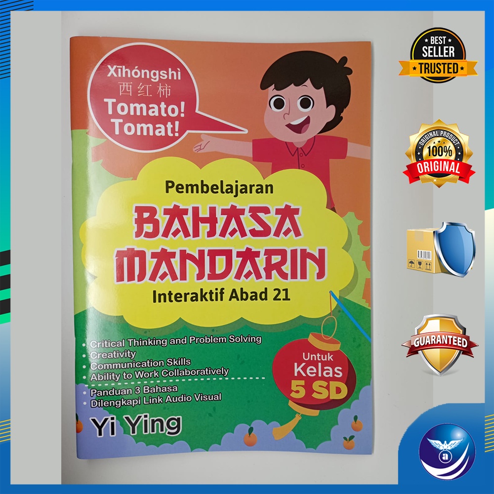 Jual Penerbit Andi Buku Pembelajaran Bahasa Mandarin Interaktif Abad 21 Untuk Kelas 5 Sd Yi