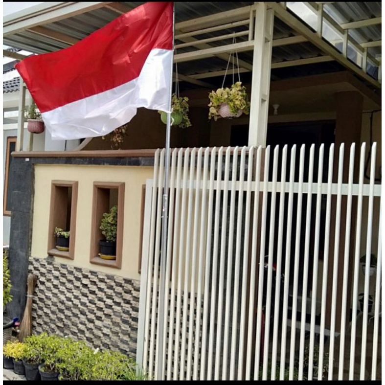 Jual TIANG BENDERA PAKET DAPAT BENDERA (GALVANIS 3M+BENDERA) | Shopee ...