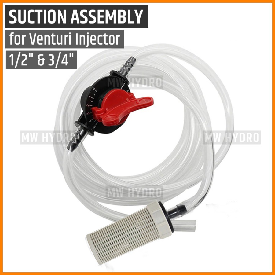 Jual Suction Assembly untuk Venturi Injector - 1/2 & 3/4 Inch | Shopee ...