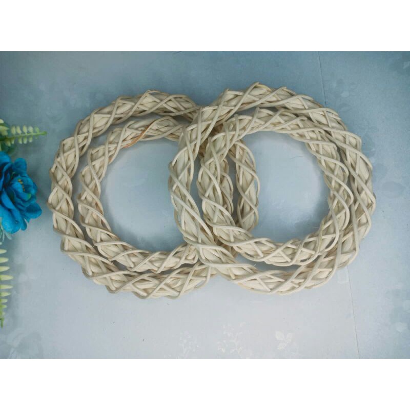 Jual Ring rotan Ulir multi ulir, bahan mahar rustic ring frowers ...