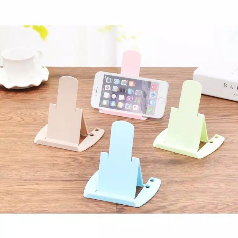 Jual Stand Hp Penyangga Hp Lipat Stand Holder Mini Hp Sandaran Hp Shopee Indonesia